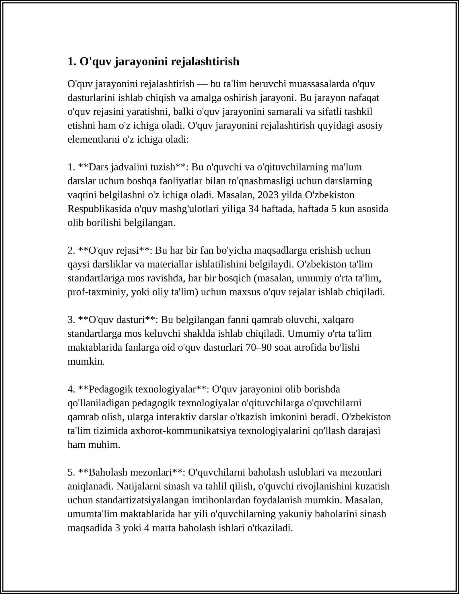 TARMOQLANUVCHI JARAYONLAR TASHKIL ETISH 3