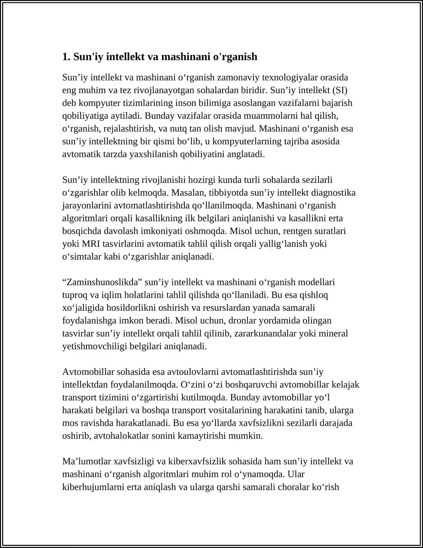 ZAMONAVIY TENDENTSIYALAR VA TEXNOLOGIYALAR 3