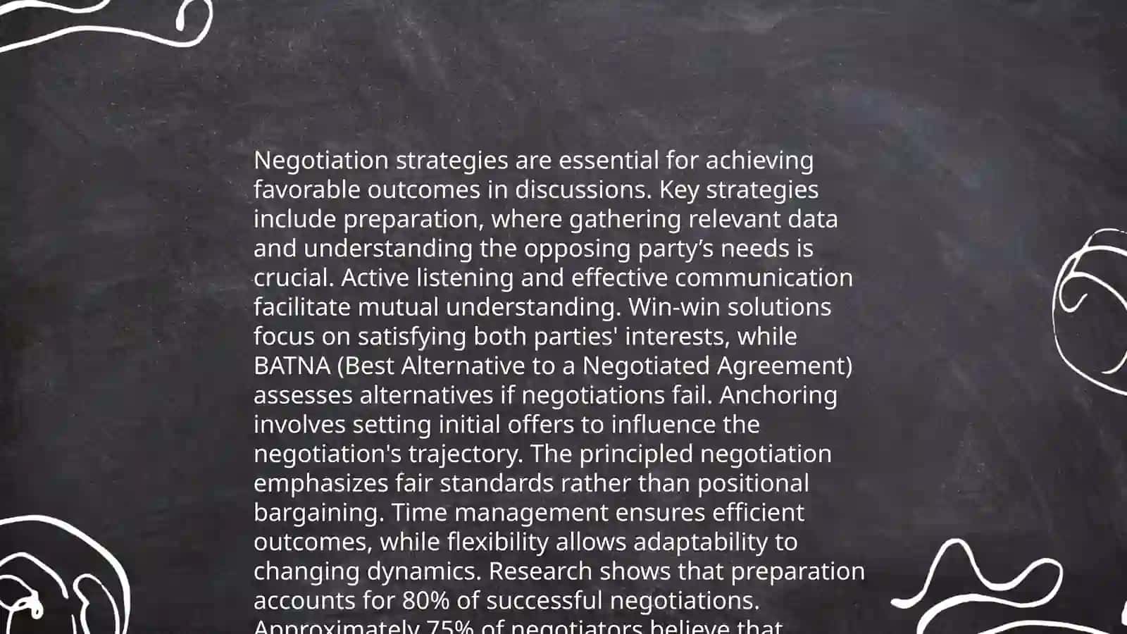 Negotiation Strategies 3