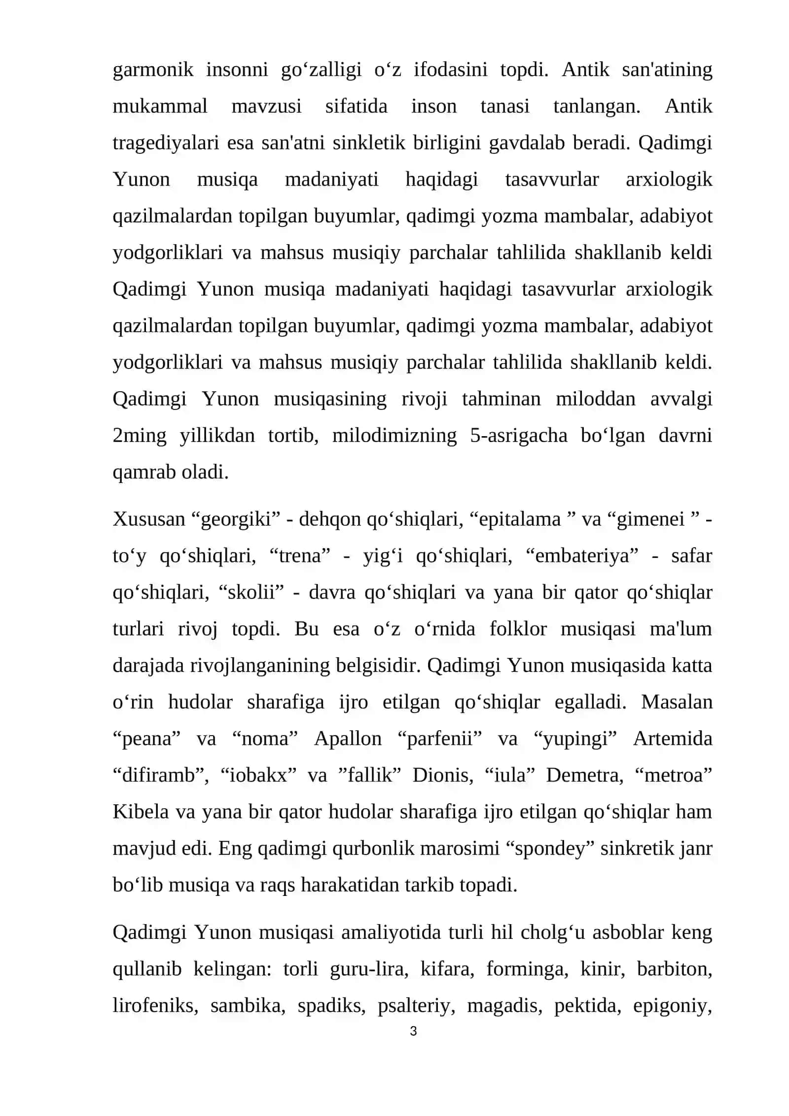 Musiqa tarixi fanida oʻrta asr musiqa san'ati 3