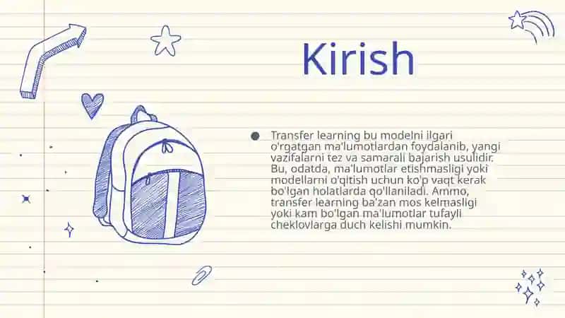 Transfer learningning amaliy qo'llanilishi va cheklovlari 3