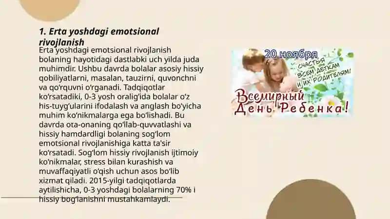 Bolalarda emotsional stresslarni oldini olish 3