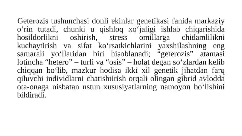 Geterozis 3