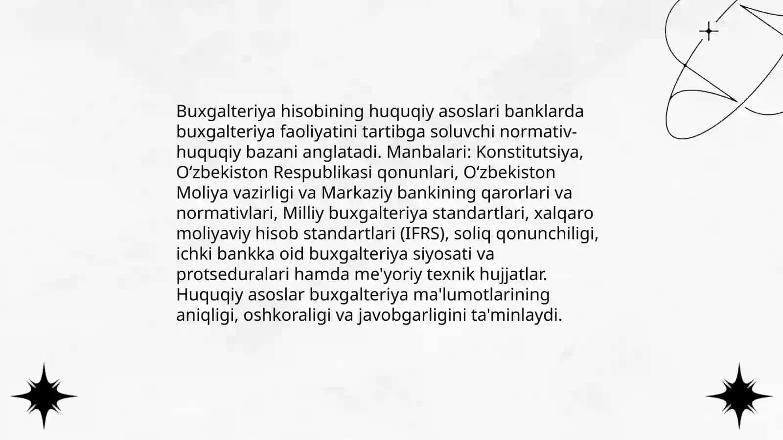 Buxgalteriya hisobining huquqiy asoslari 3