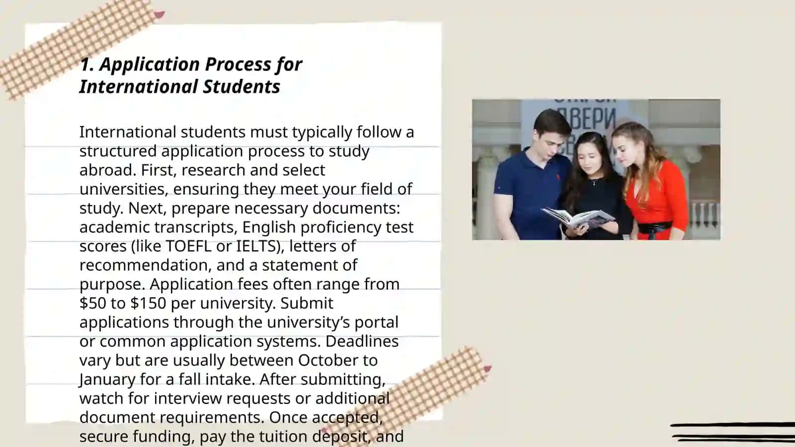 Various universities of abroad 3