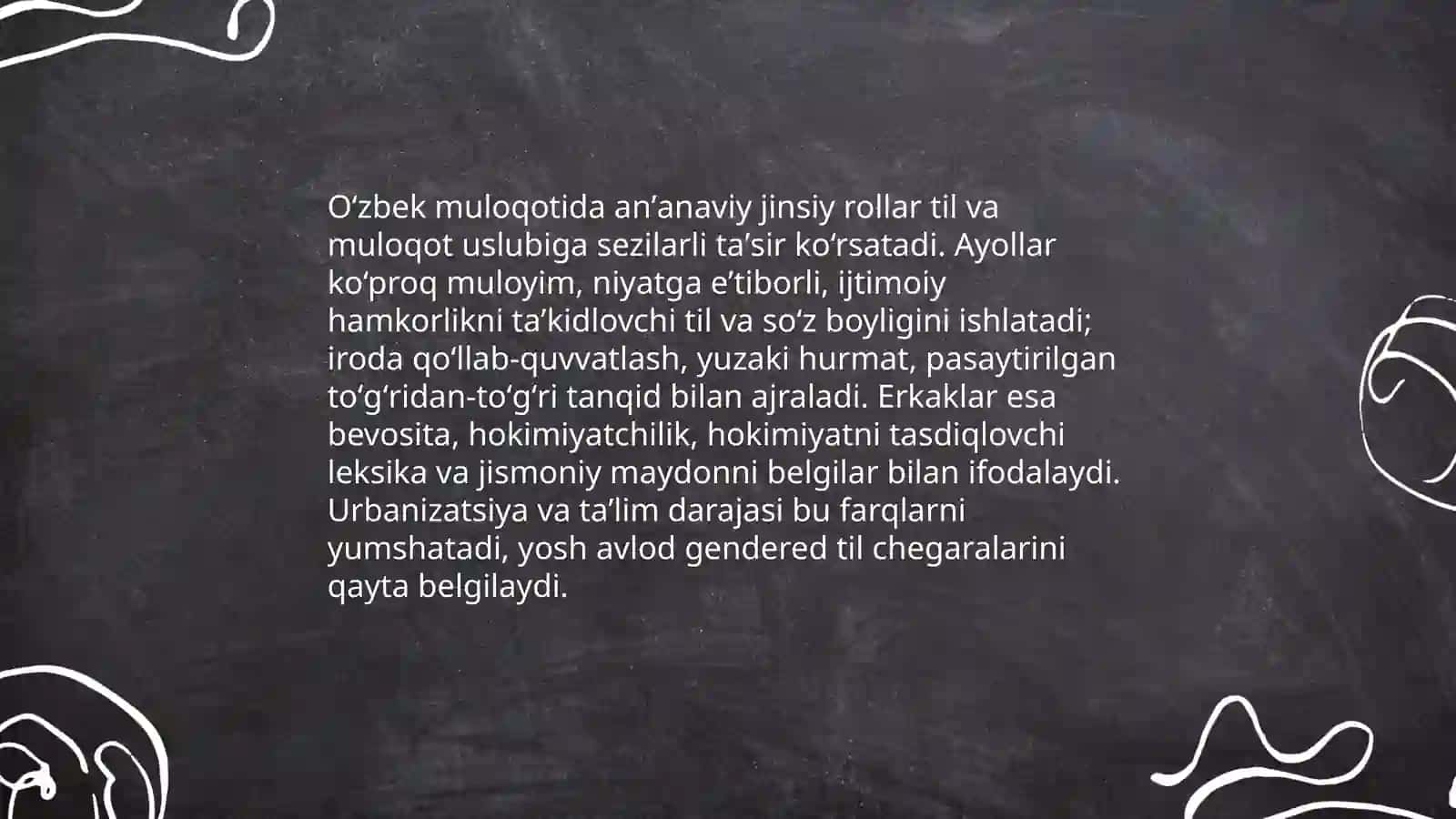 Oʻzbek muloqot xulqining gender munosabati 3