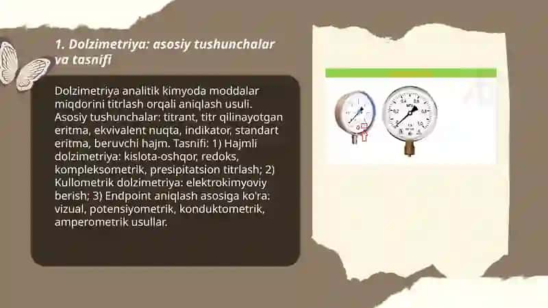 Dolzimetriya metodlari.Dolzimetrik asboblar 3