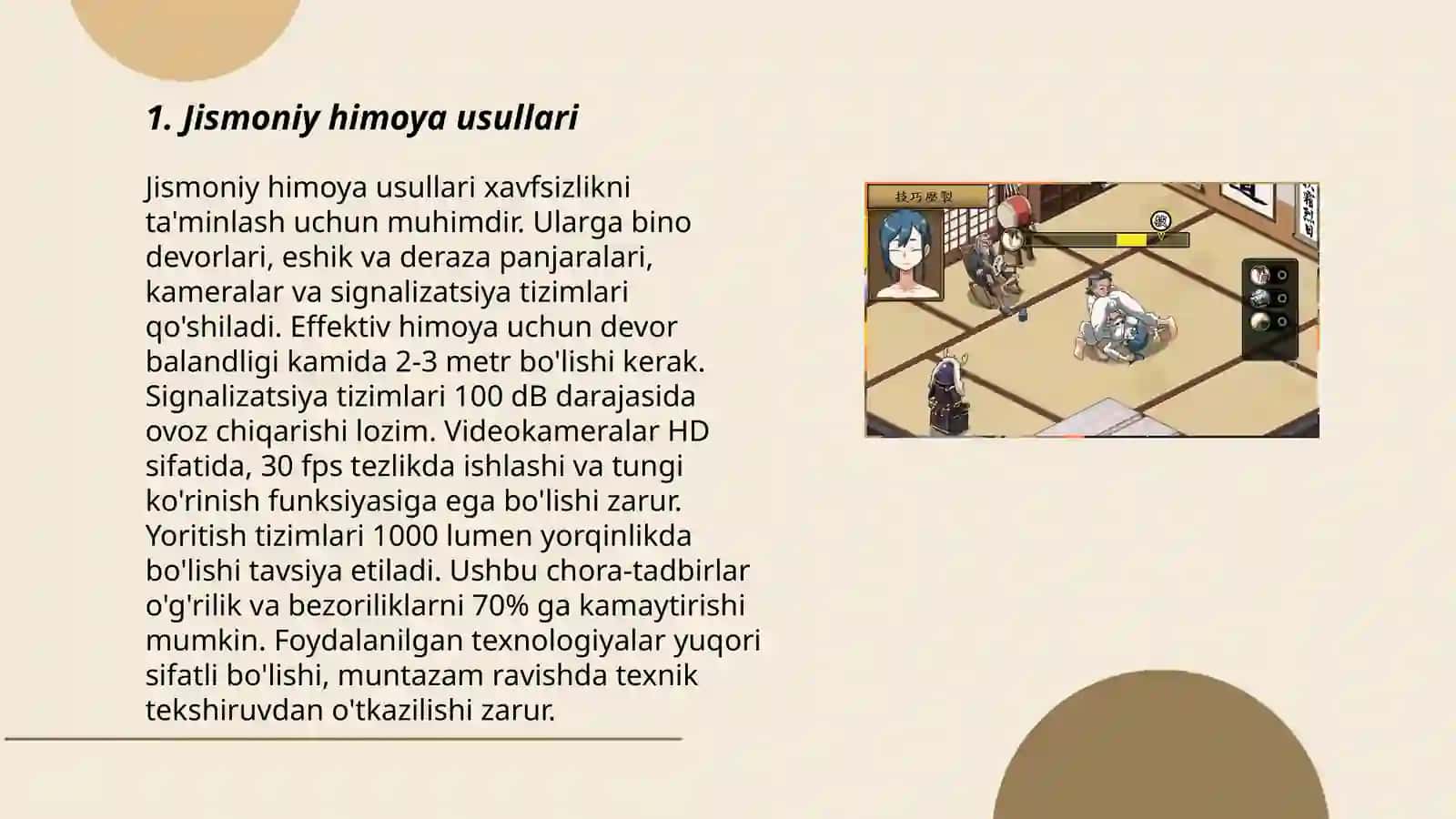 Jismoniy himoya usullari 3
