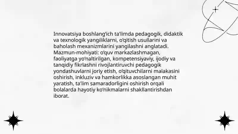 Innovatsiya boshlang‘ich ta'limda 3
