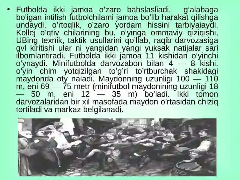 Futbol va uning qoidalari 3
