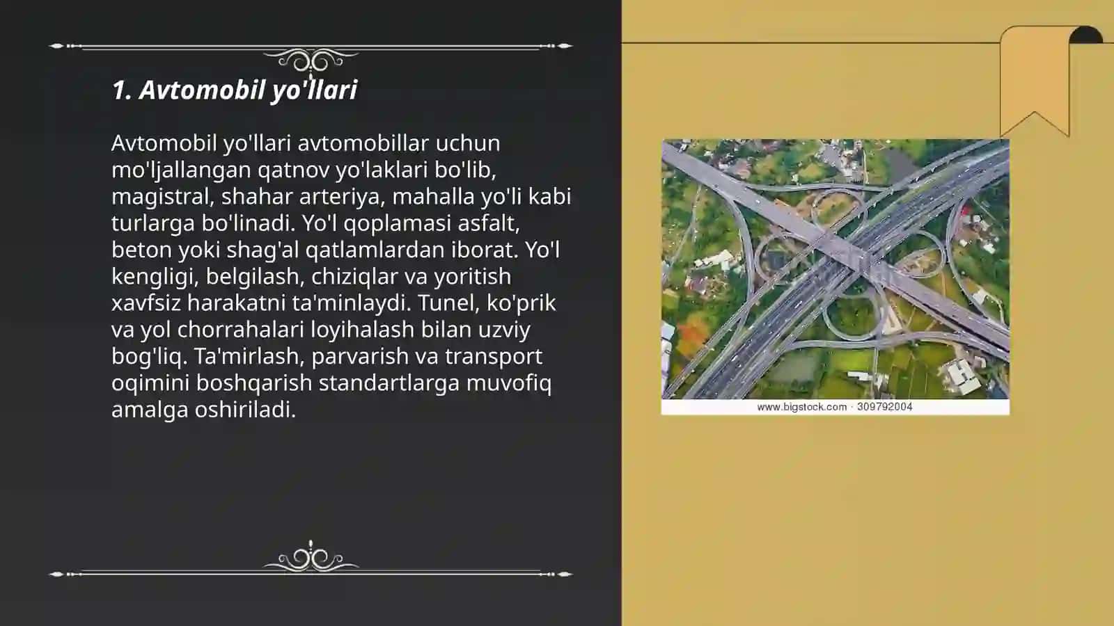 Avtomobil yo'llari 3