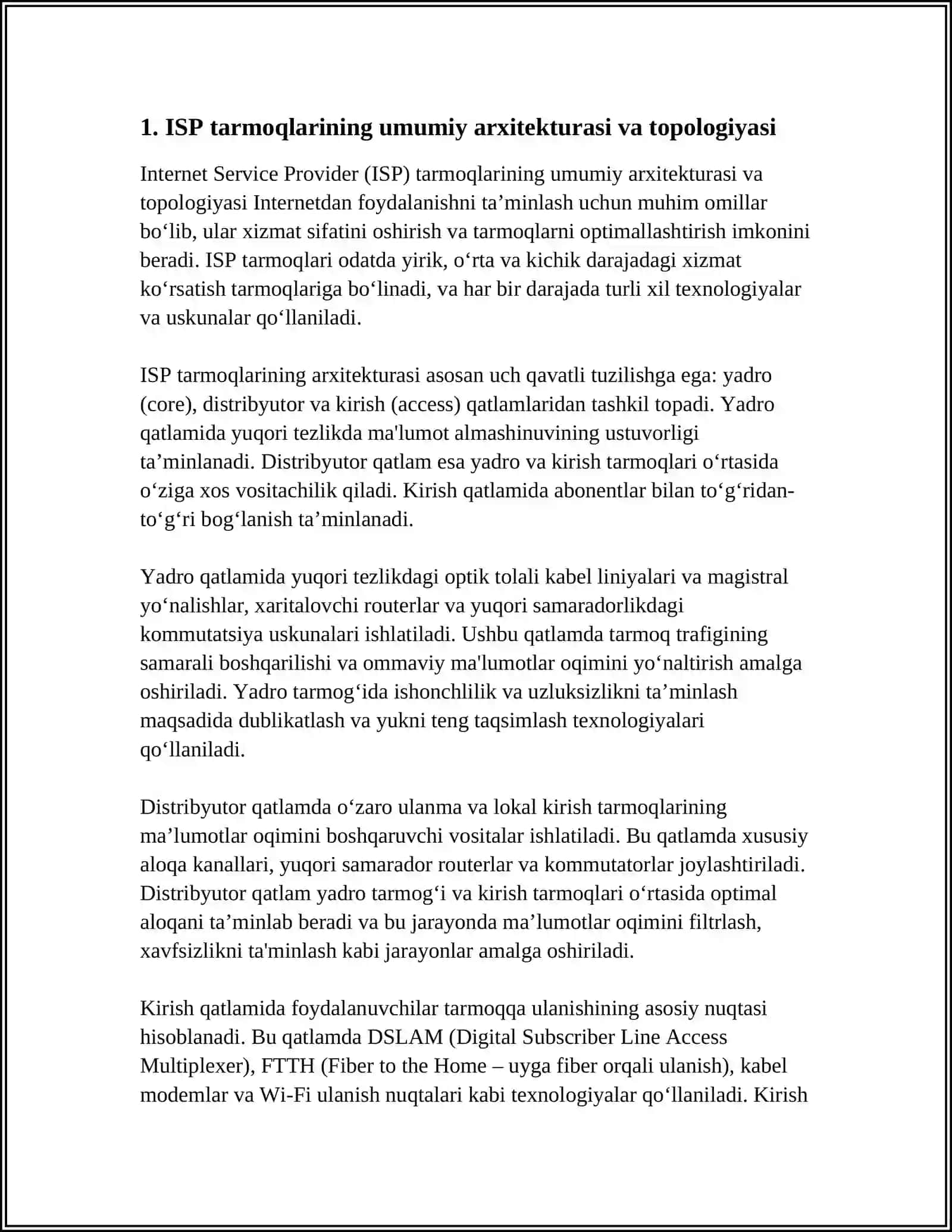 CASE STUDY: ISP TARMOQLARI 3
