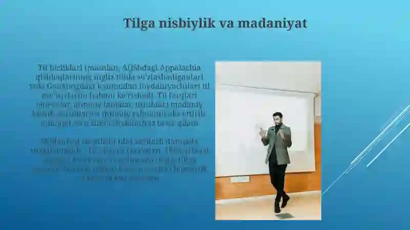Tilga nisbiylik va madaniyat 3
