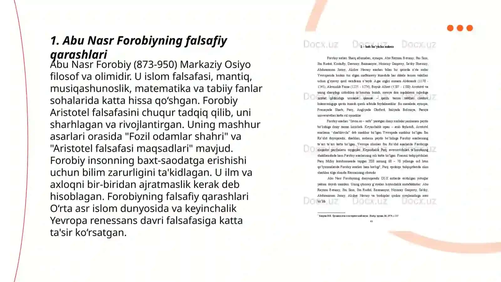 Abu Nasr Forobiyning Fozil odamlar shahri 3
