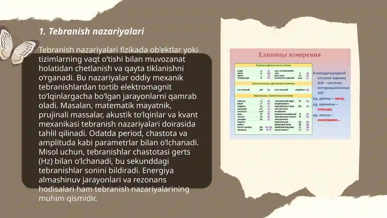 Tebranish nazariyalari 3