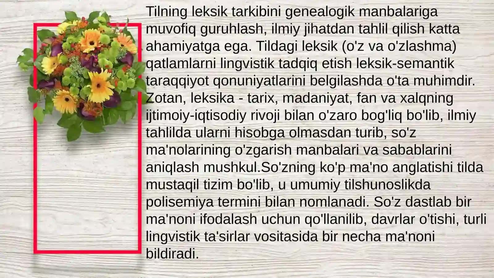 Qadimgi Turkiy til leksikasi ustida ishlash 3
