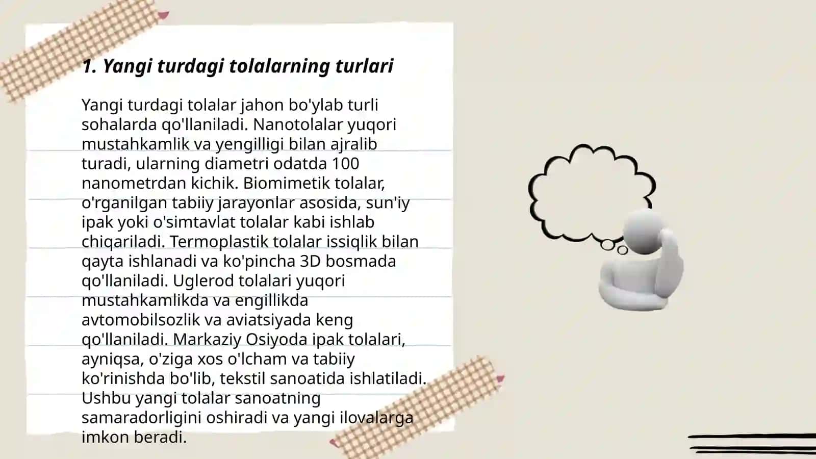 Yangi turdagi tolalar assortimenti 3