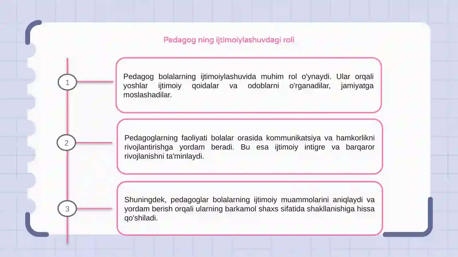 Pedagogning bolalarning ijtimoiylashuvdagi roli 3