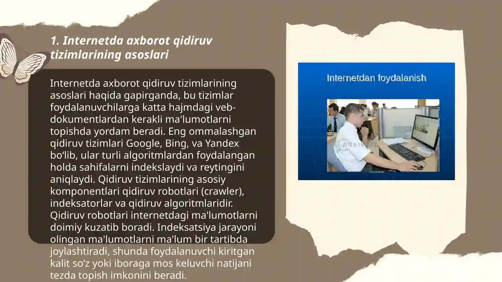 Internetda axborot qidiruv tizimlari 3