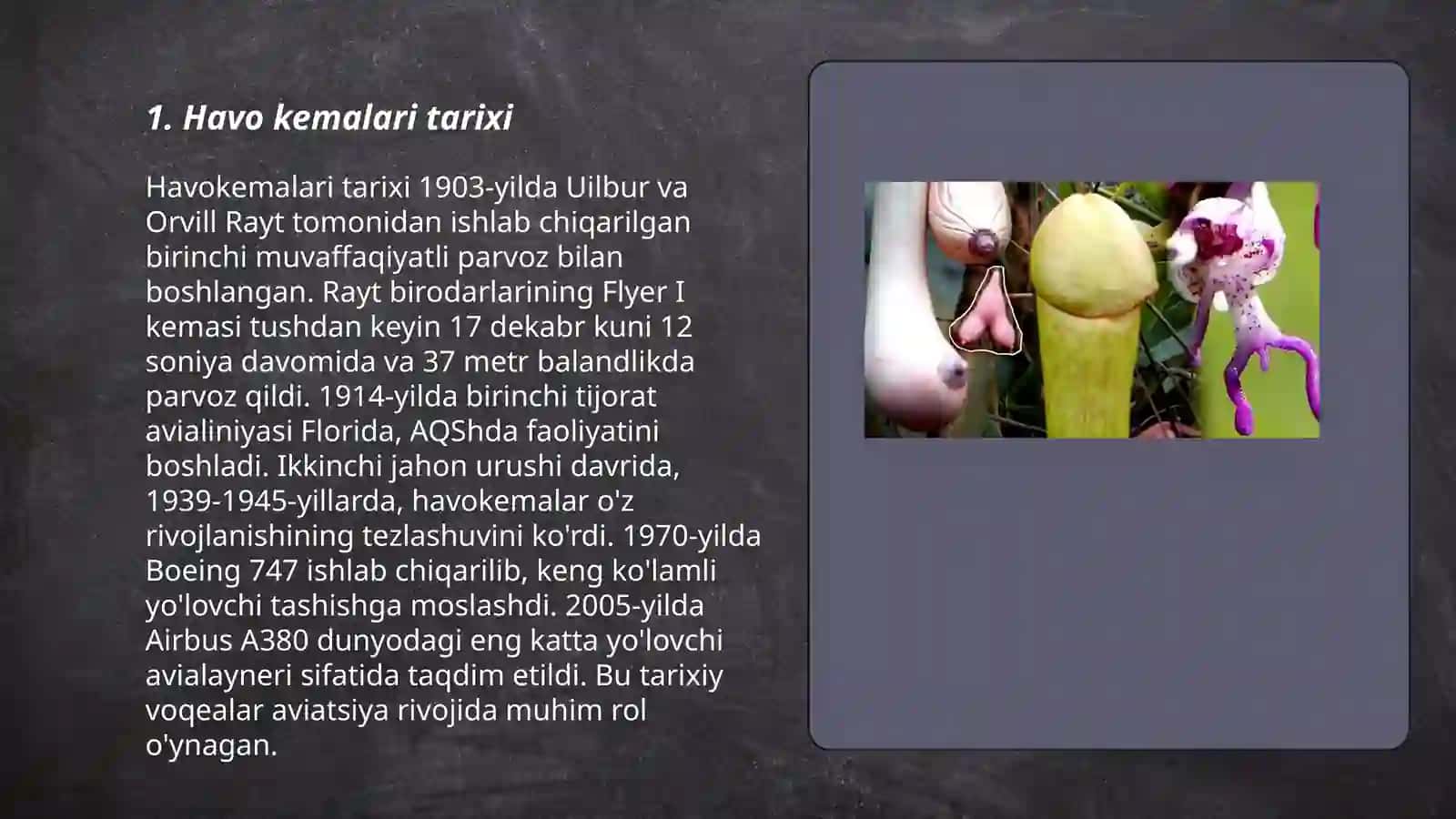 Havo kemalari tarixi 3