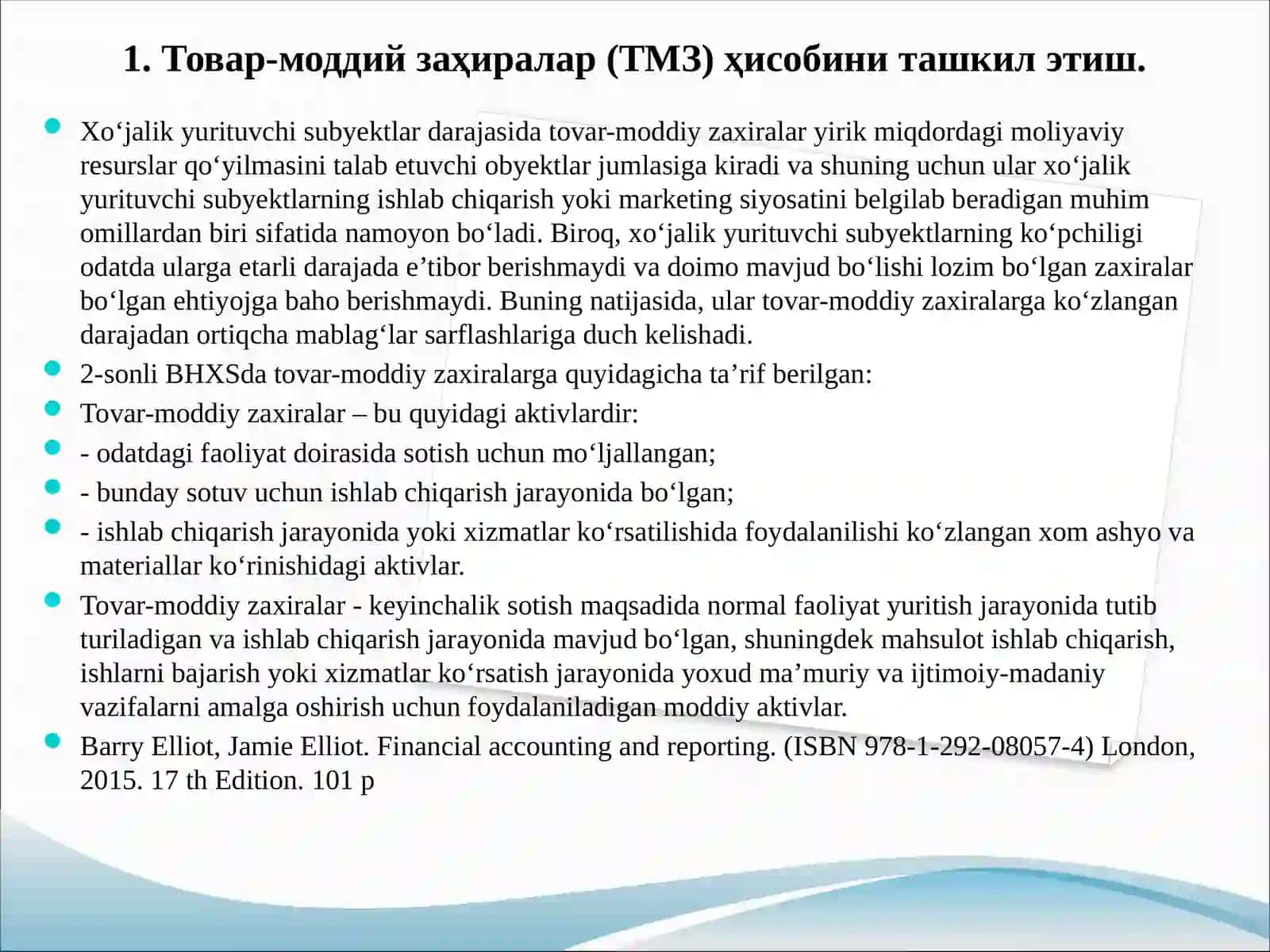 TOVAR-MODDIY ZAHIRALAR HISOBI 3