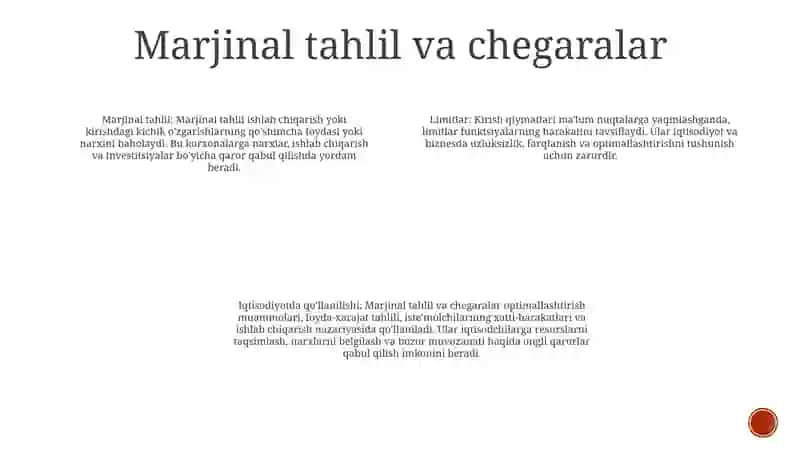 Limitlarning Iqtisodga Tatbiqi 3