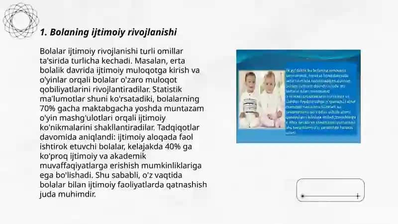 Bolaning sotsiumda rivojlanishi 3