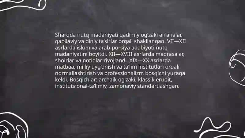Sharqda nutq madaniyati va notiqlik 3