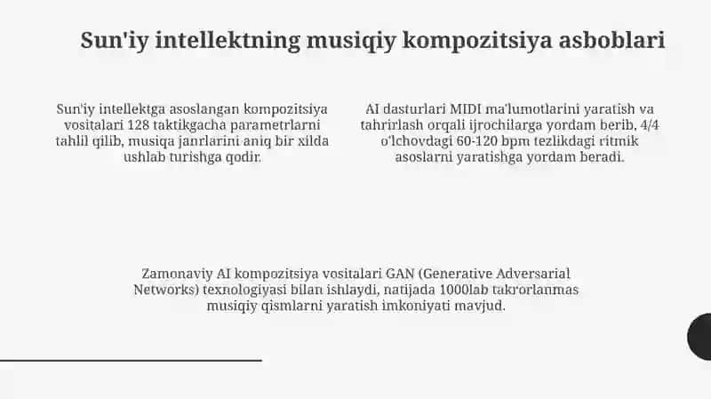 Sun'iy intellekt va musiqiy kompozitsiya 3