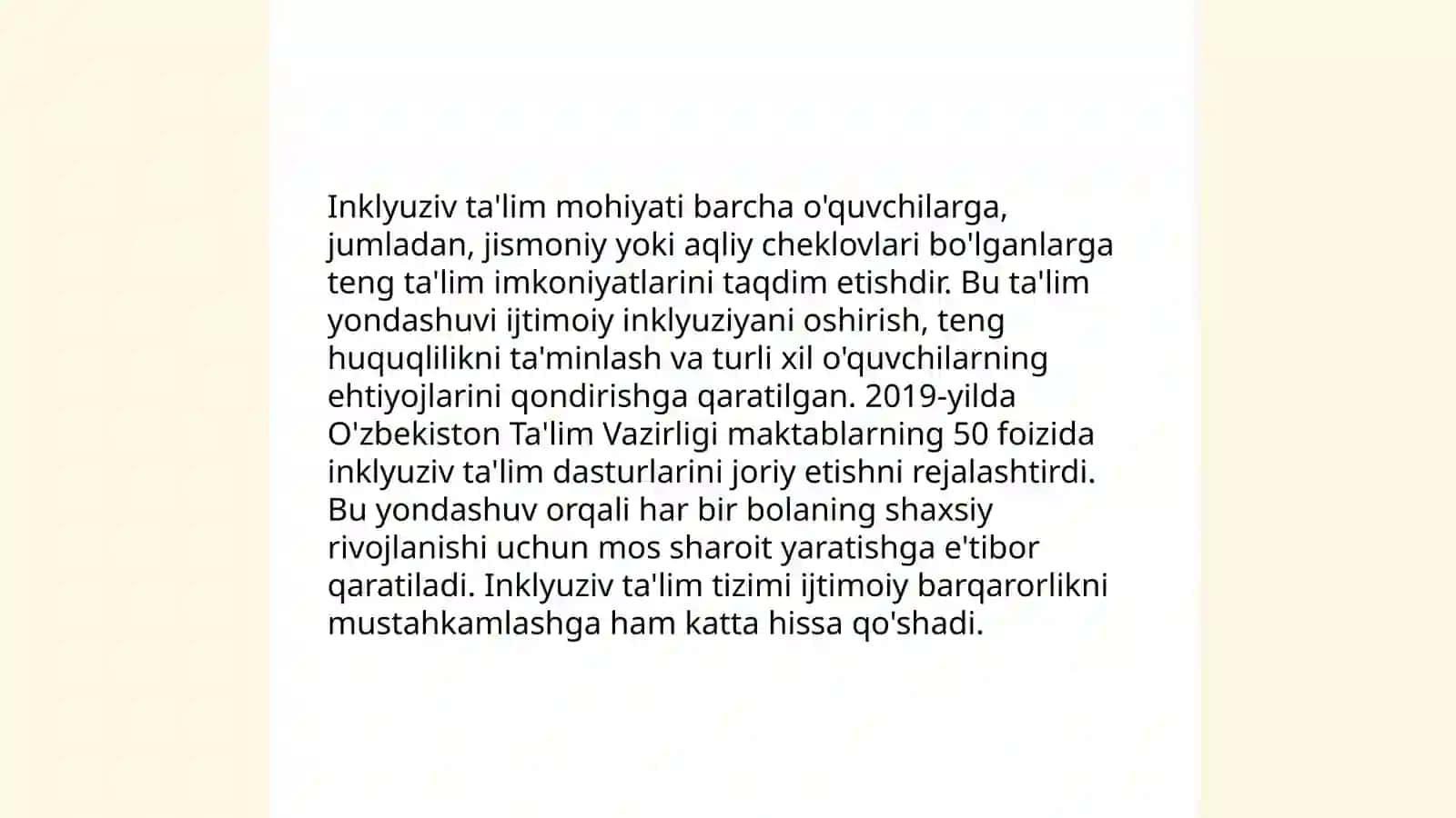 Umumta'lim maktablarida inklyuziv ta'lim 3