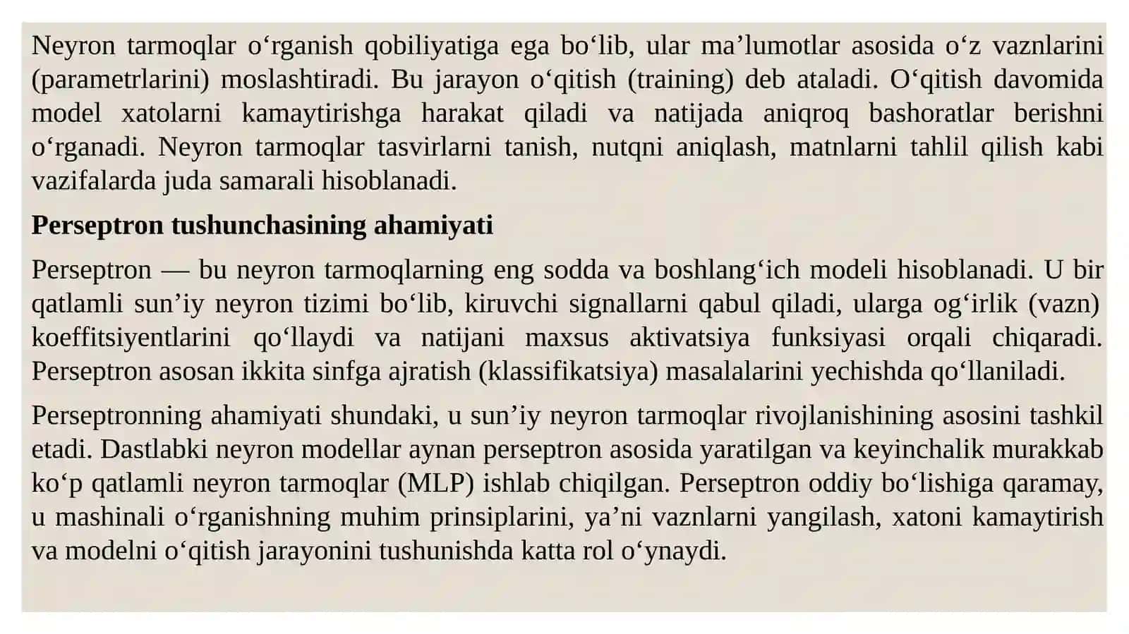 Gibrid qat’iymas perseptron 3