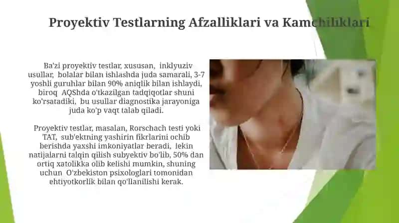 Proektiv psixodiagnostikasi 3