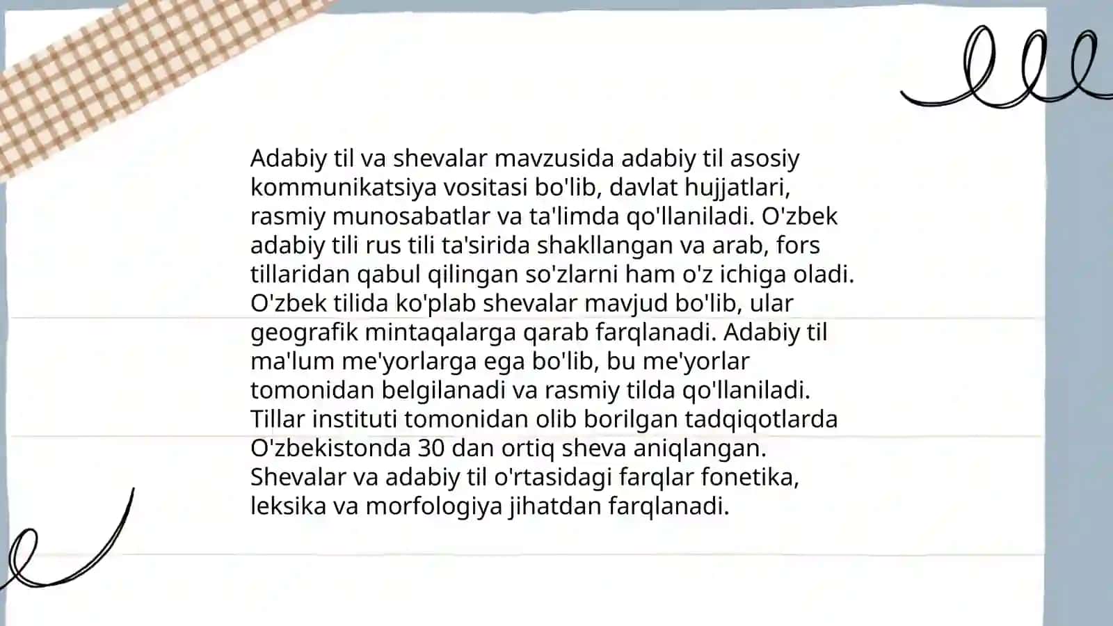 Adabiy til va shevalar 3