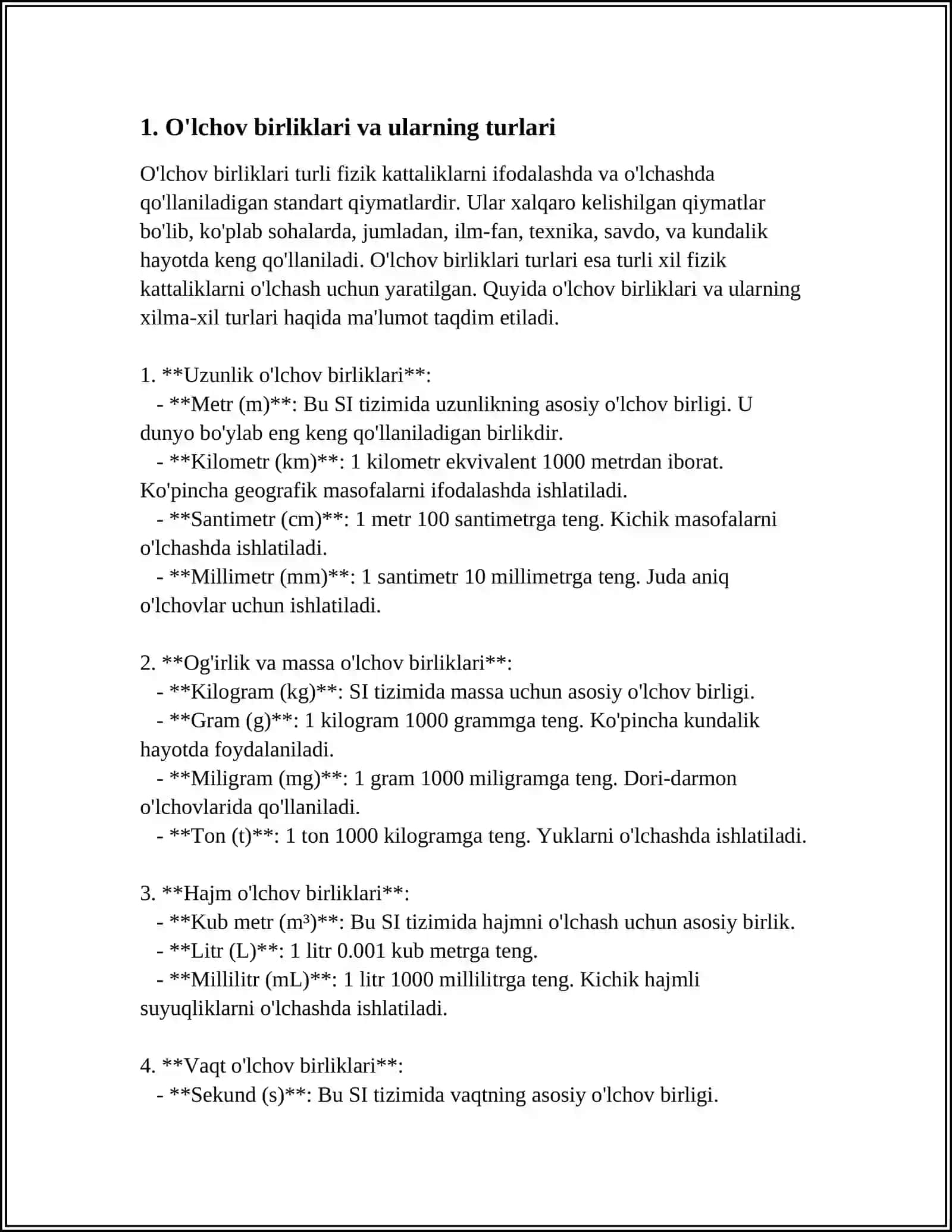 METROLOGIYA FANIGA OID MALUMOTLAR 3