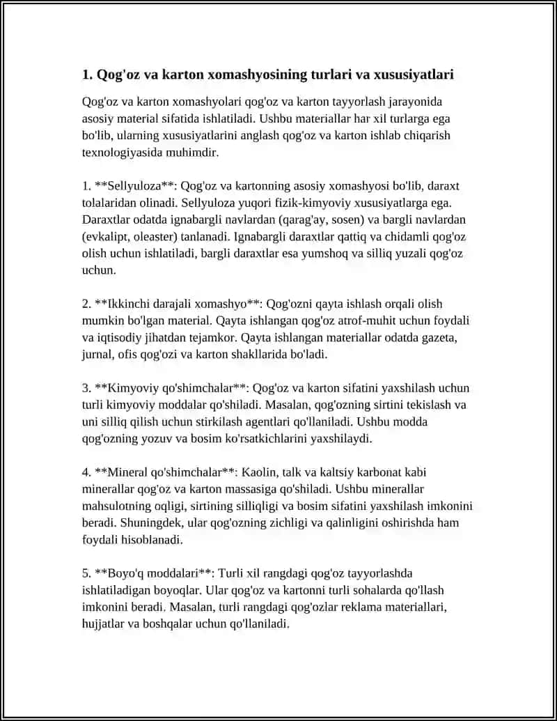 QOG’OZ VA KARTON BILAN ISHLASH TEXNOLOGIYASI 3