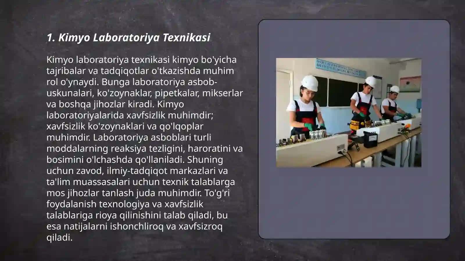 Kimyo Laboratoriya Texnikasi 3