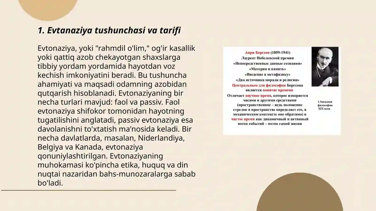 Evtanaziya muammolari 3