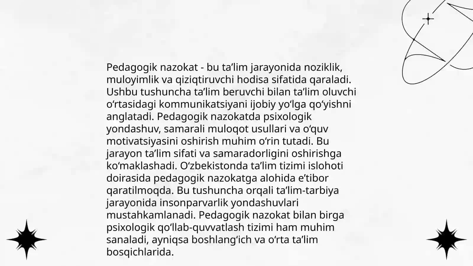 Pedagogik nazokat haqida tushuncha 3