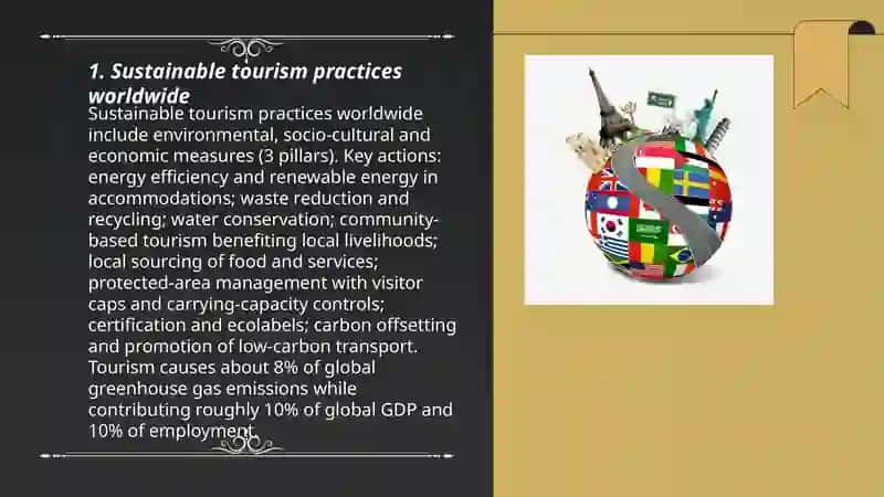 Sustainable tourism practices worldwide 3