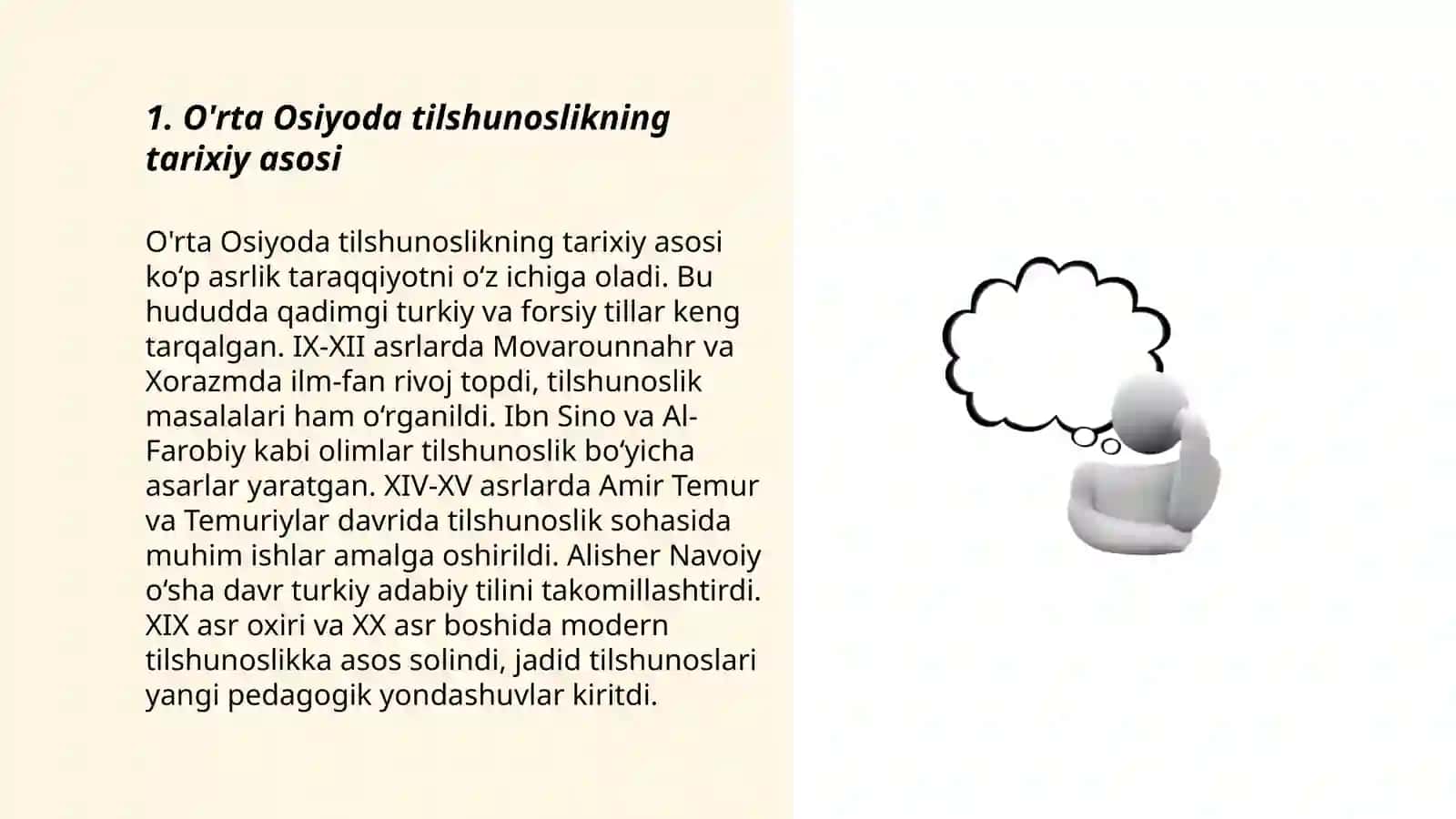 O'rta Osiyoda tilshunoslikning rivojlanishi 3