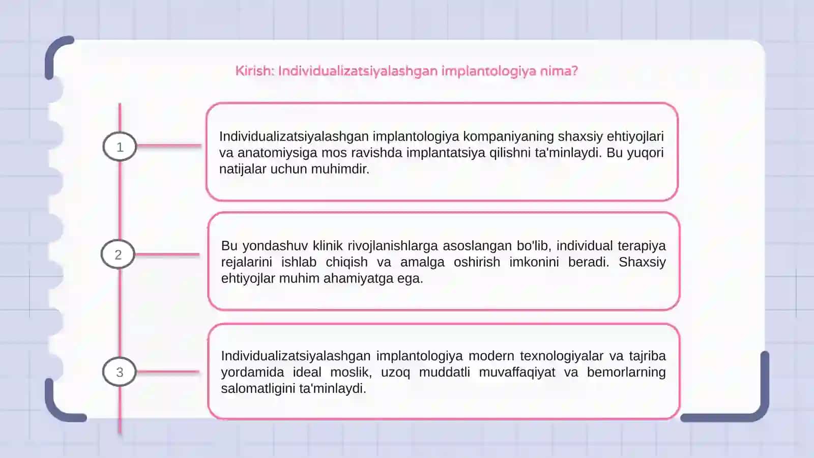 Individualizatsiyalashgan implantologiya 3