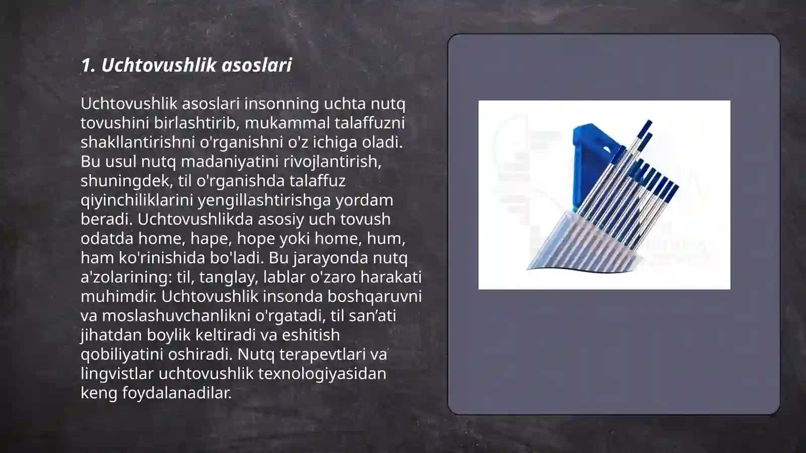 Uchtovushlik. Akkord. Interval 3
