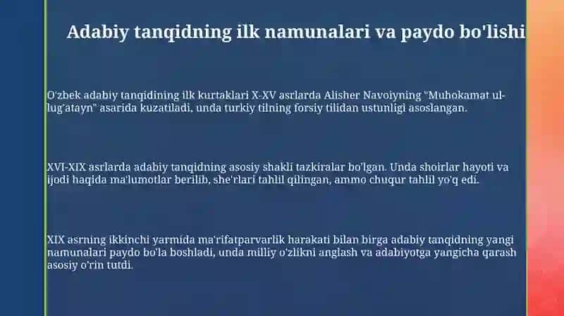Oʻzbek adabiyot tanqidi 3