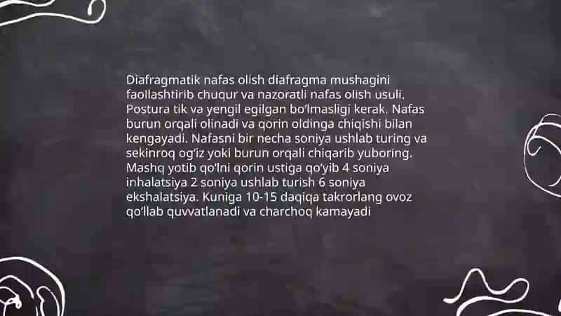 Nutq texnikasi: nafas olish va ovoz 3