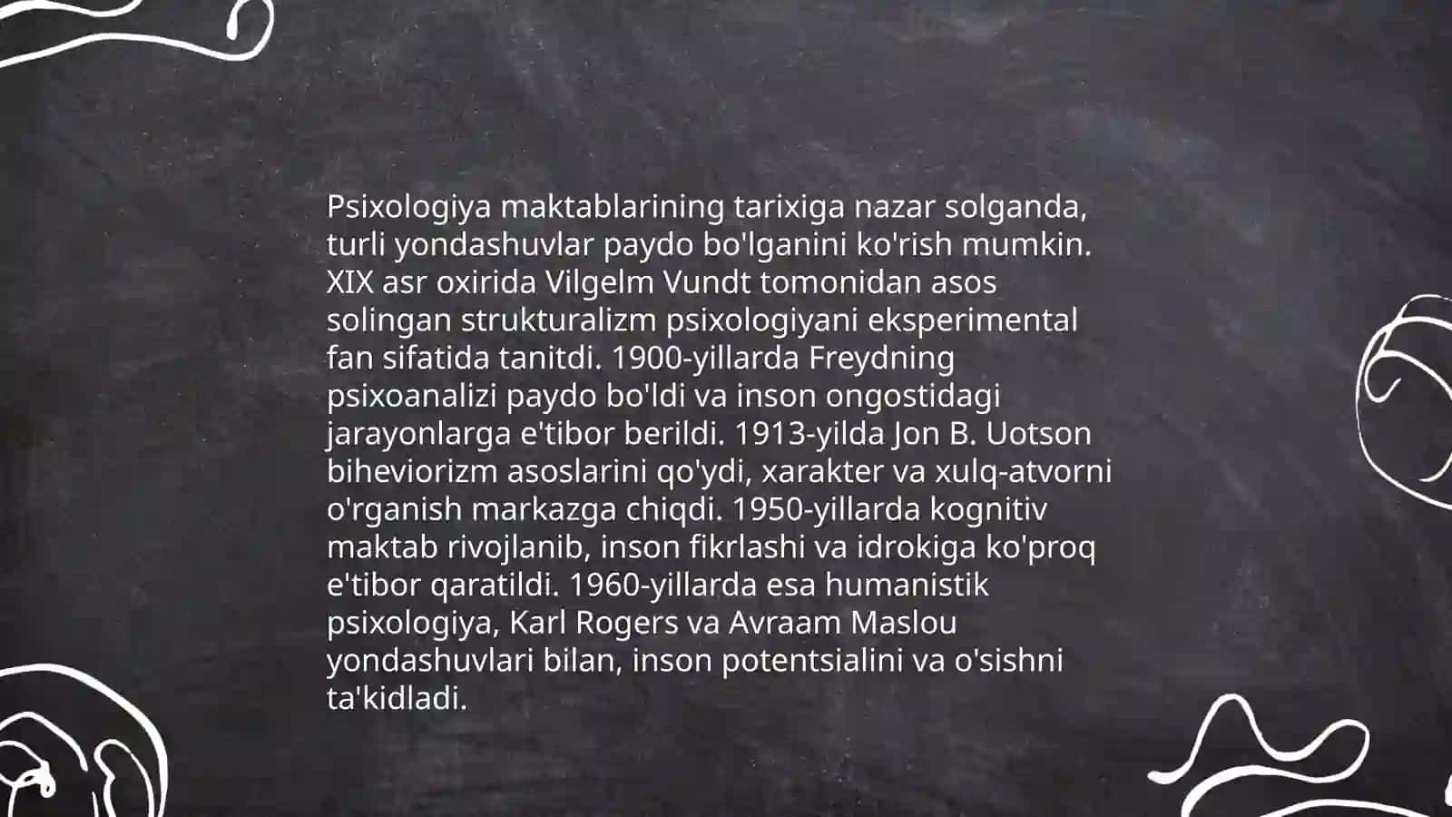 Psixologiya maktablari haqida 3