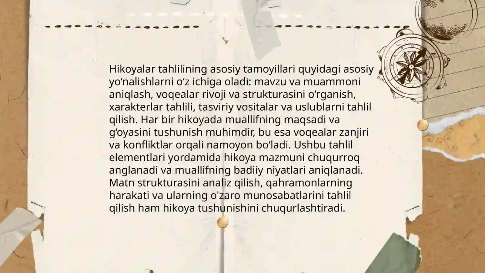 "Kitob dunyosi " gazetasida e`lon qilingan hikoyalar tahlili 3