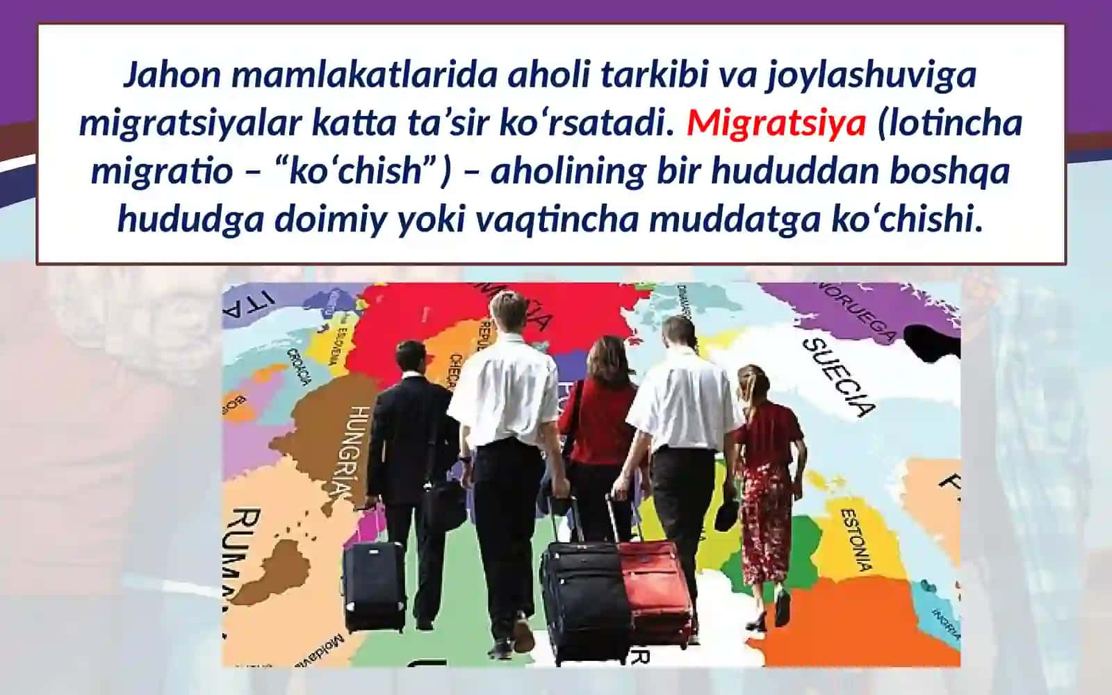 Xalqaro migratsiya jarayonlari va muammolari 3
