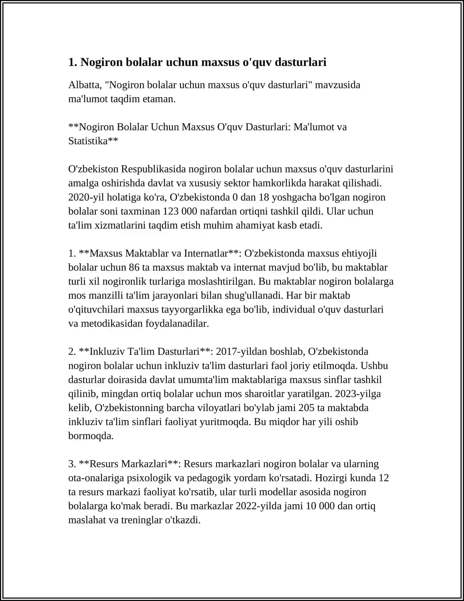 DEBIL BOLALARNI OʻQITISH VA TARBIYALASH 3