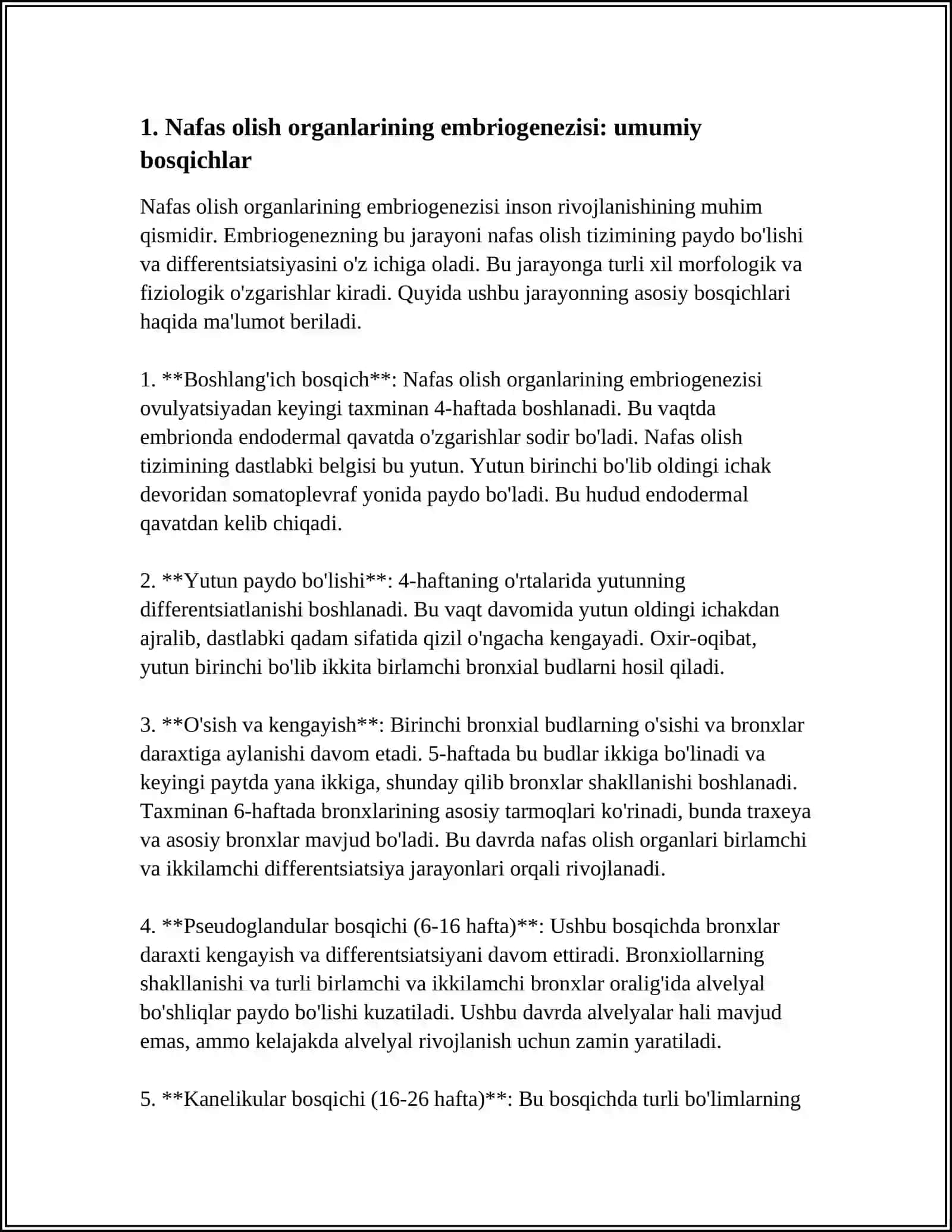 NAFAS OLISH OʻRGANLARI TARAQQIYOTI 3