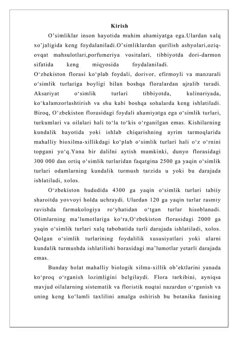 YALPIZDOSHLAR OILASINING SISTEMATIK O’RNI. 3